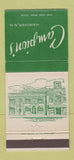 Matchbook Cover - Campion's Hanover NH 30 Strike