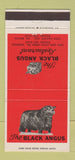 Matchbook Cover - The Black Angus Virginia Beach VA Restaurant 30 Strike