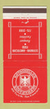 Matchbook Cover - Rathskeller Restaurant San Francisco CA 30 Strike