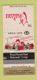 Matchbook Cover - The Chateau Monroe LA 30 Strike