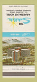 Matchbook Cover - The Satellite Apartment Hotel Colorado Springs 30 Strike