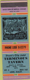 Matchbook Cover - Terminous Tavern Lodi CA