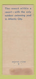 Matchbook Cover - The Brighton Hotel Atlantic City NJ WEAR 30 Stick