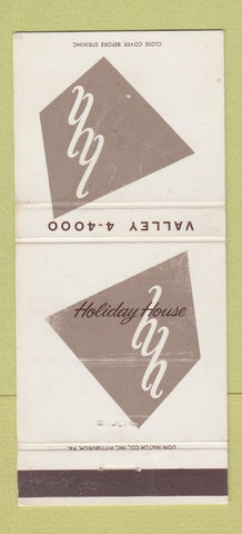 Matchbook Cover - Holiday House Pittsburgh? 30 Strike