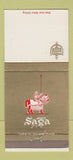 Matchbook Cover - Saga Master Hosts Anaheim CA Disneyland ref WEAR 30 Strike
