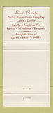 Matchbook Cover - Big Run Golf Club Lockport IL WEAR 30 Strike