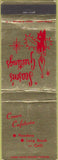 Matchbook Cover - Crown Cafeteria Pasadena Long Beach CA
