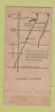 Matchbook Cover - Glendale Country Club Chicago IL 30 Strike