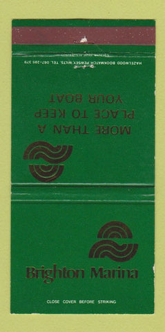 Matchbook Cover - Brighton MARina UK? 30 Strike