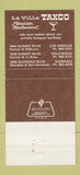 Matchbook Cover - La Villa Taxco Mexican Hollywood Glendale CA 30 Strike