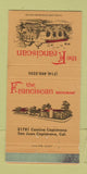 Matchbook Cover The Franciscan Restaurant San Juan Capistrano CA WEAR 30 Strike