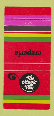 Matchbook Cover - The Magic Pan Creperie Chicago Oakbrook IL 30 Strike
