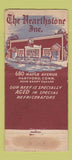 Matchbook Cover - The Hearthstone Restaurant Hartford CT WEAR 21 Strike Feature