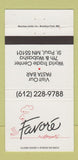Matchbook Cover - Favore Ristorante St Paul MN 30 Strike