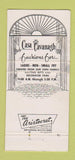 Matchbook Cover - Casa Cavanaugh San Juan Puerto Rico WEAR 30 Strike
