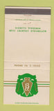 Matchbook Cover - Butterfield Country Club Hinsdale IL 30 Strike