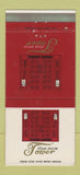 Matchbook Cover - Tower Steak House Mountainside NJ 30 Strike