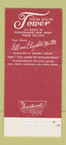 Matchbook Cover - Tower Steak House Mountainside NJ 30 Strike