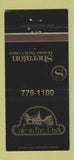 Matchbook Cover - Cafe in the Park Sheraton Hotel Denver Colorado  30 Strike