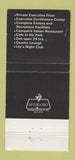 Matchbook Cover - Cafe in the Park Sheraton Hotel Denver Colorado  30 Strike