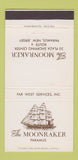 Matchbook Cover - Moonraker Paramus NJ 30 Strike