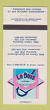 Matchbook Cover - La Buis Grillades Sainte Foy QC 30 Strike