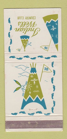 Matchbook Cover - Indian Wells Country Club CA WEAR 30 Strike