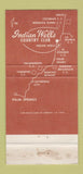 Matchbook Cover - Indian Wells Country Club CA WEAR 30 Strike
