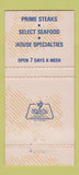 Matchbook Cover - Windjammer New Orleans LA 30 Strike