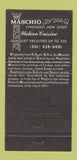 Matchbook Cover - Maschio Lyndhurst NJ Italian 30 Strike