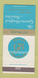 Matchbook Cover - Governor Bradford Motor Inn Plymouth MA 30 Strike