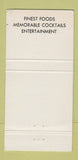 Matchbook Cover - Gusti's Peabody MA WEAR 30 Strike