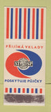 Matchbook Cover - Slovakia Banking? WEAR