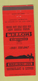Matchbook Cover - Marlboro Inn Walsenburg Colorado Motel 30 Strike
