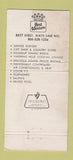 Matchbook Cover - Marlboro Inn Walsenburg Colorado Motel 30 Strike