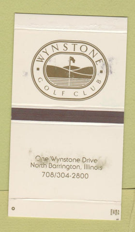 Matchbox - Wynstone Golf Club North Barrington IL WEAR