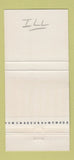 Matchbook Cover - Wittek Golf IL 30 Strike