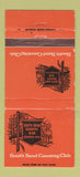 Matchbook Cover - South Bend Country Club IN WEAR 30 Strike