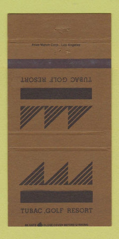 Matchbook Cover - Tubac Golf Resort Tubac AZ 30 Strike