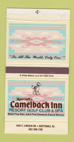 Matchbox - Mariott's Camelback Inn Scottsdale AZ
