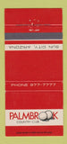 Matchbook Cover - Palmbrook Country Club Sun City AZ 30 Strike