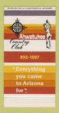 Matchbox - Ahwatukee Country Club AZ