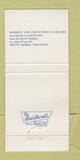 Matchbook Cover - Karakahl Inn Mount Horeb WI 30 Strike