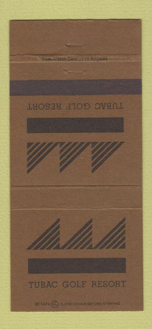 Matchbook Cover - Tubac Golf Resort Tubac AZ 30 Strike