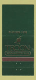 Matchbook Cover - Troon Golf And Country Club Scottsdale AZ 30 Strike
