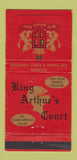 Matchbook Cover - King Arthur's Court Miami Springs FL WEAR 30 Strike