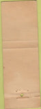 Matchbook Cover - Thank You Call Again King Midas BLANK CREASE