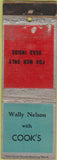 Matchbook Cover - Cook's Clothes St Paul MN WEAR