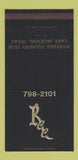 Matchbook Cover - Riverside Country Club Lake Jackson TX 30 Strike