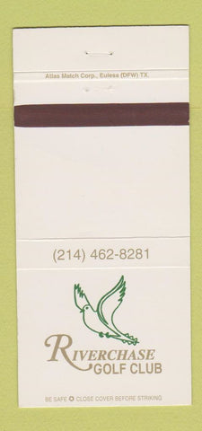 Matchbook Cover - Riverchase Golf Club Coppell TX 30 Strike